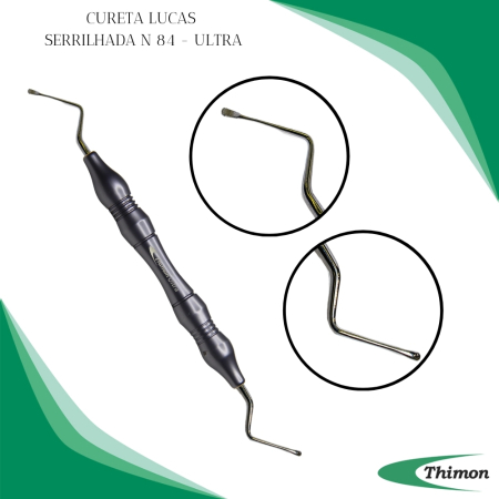 Cureta Lucas serrilhada nº 84