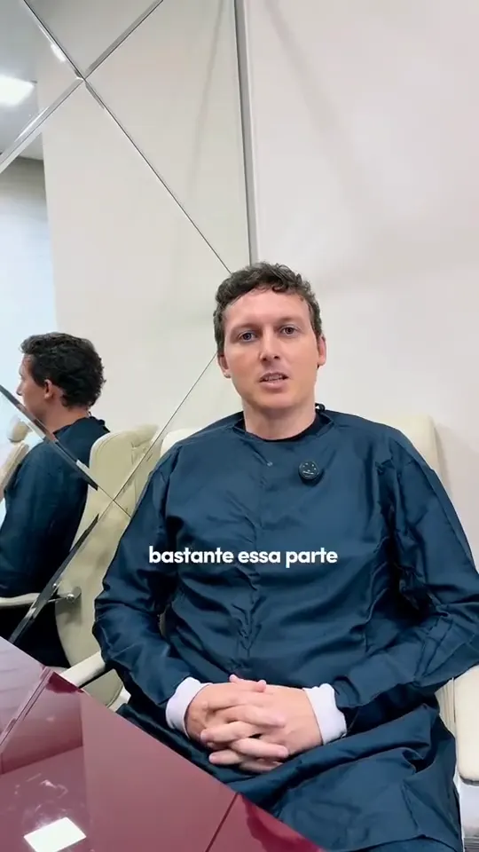 Sérgio, aluno da mentoria, em depoimento após acompanhar uma cirurgia